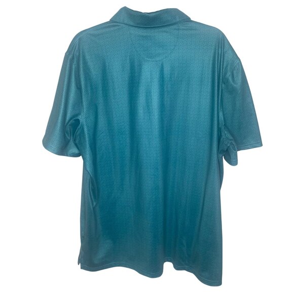 Panhandle Performance Polo Shirt Mens XL Teel Green Active Preppy Sports - Picture 3 of 7